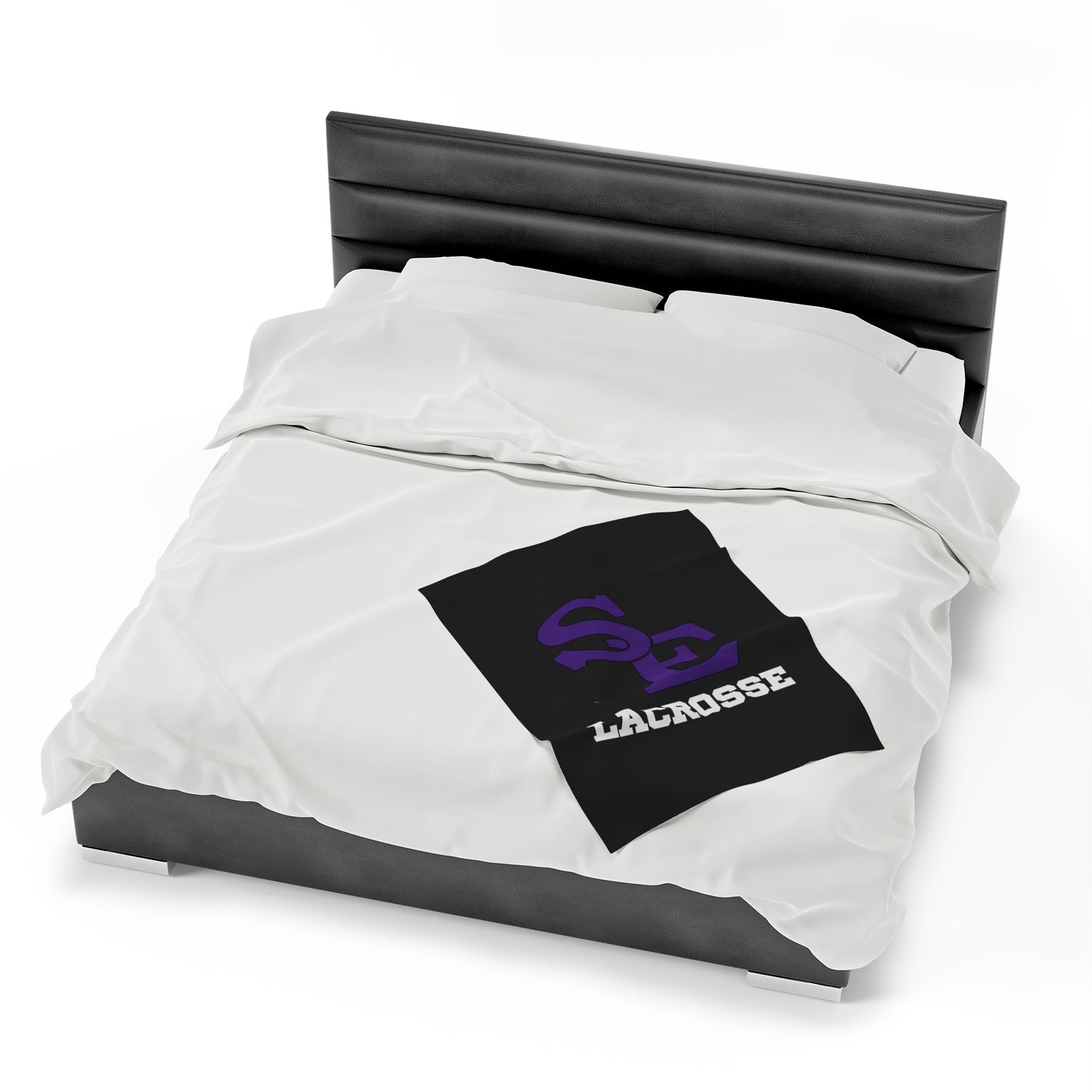 SE Lacrosse Velveteen Plush Blanket