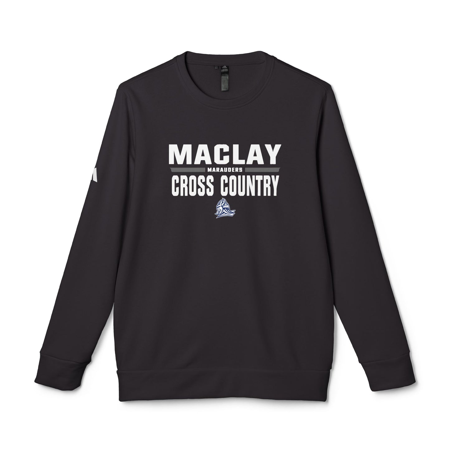 Adult Maclay Cross Country Adidas Fleece Crewneck Sweatshirt