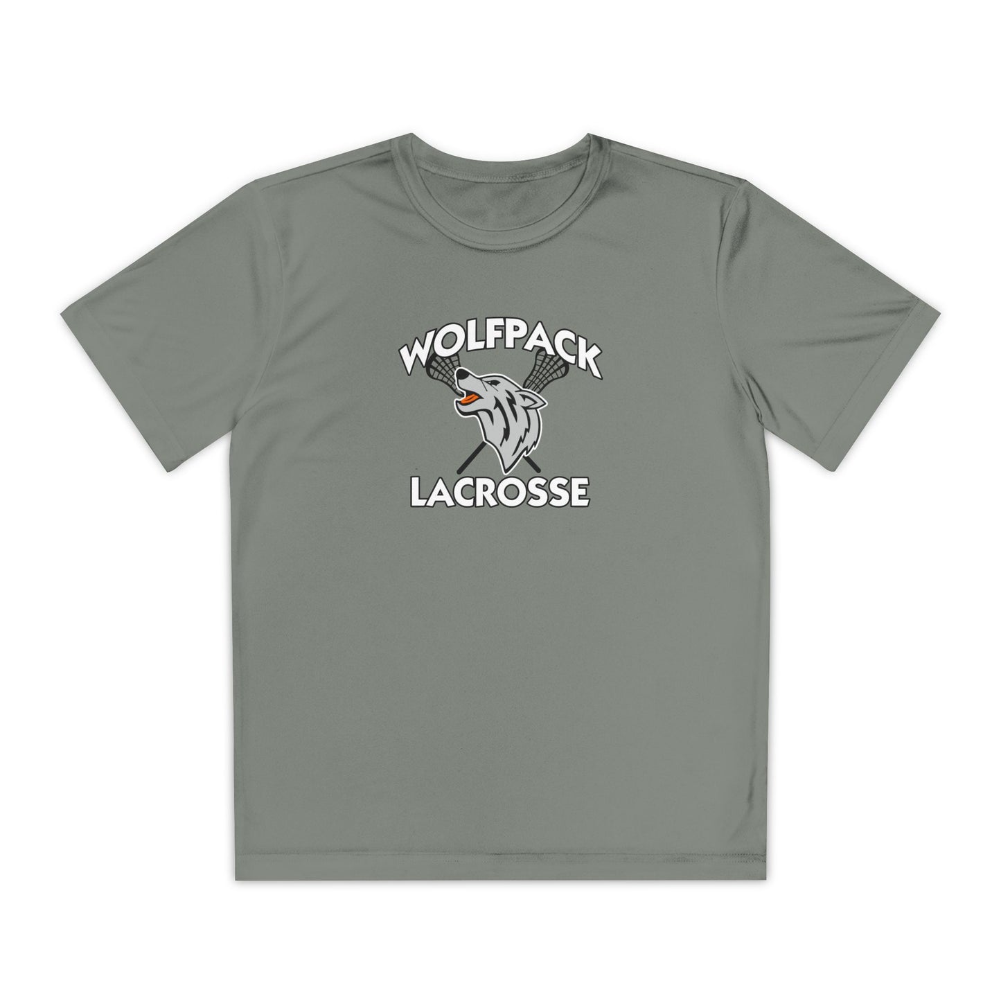 Youth Wolfpack Lacrosse Sport-Tek Performance T-shirt
