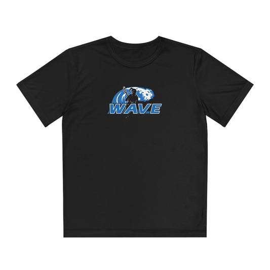 Youth SD Wave Lacrosse Sport-Tek Performance Tee