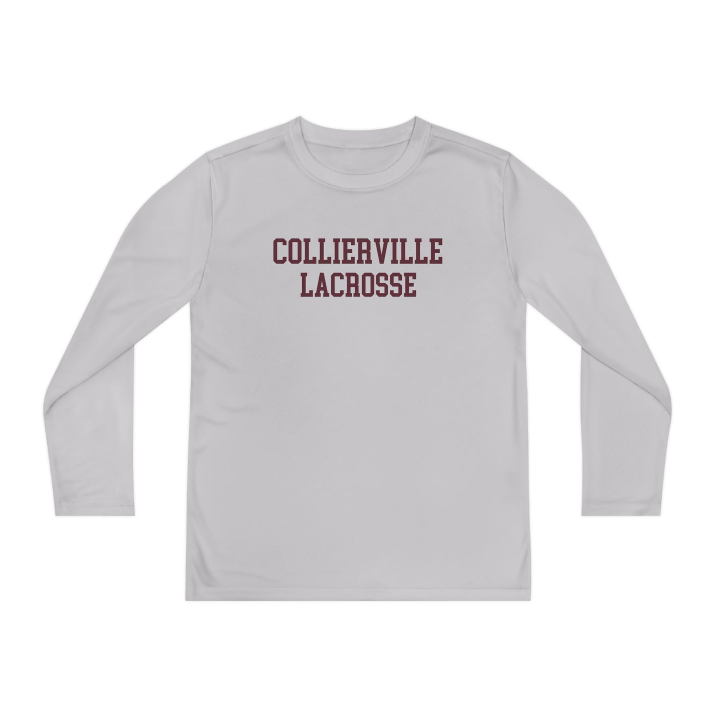 Youth Collierville Lacrosse Sport-Tek Performance Long Sleeve