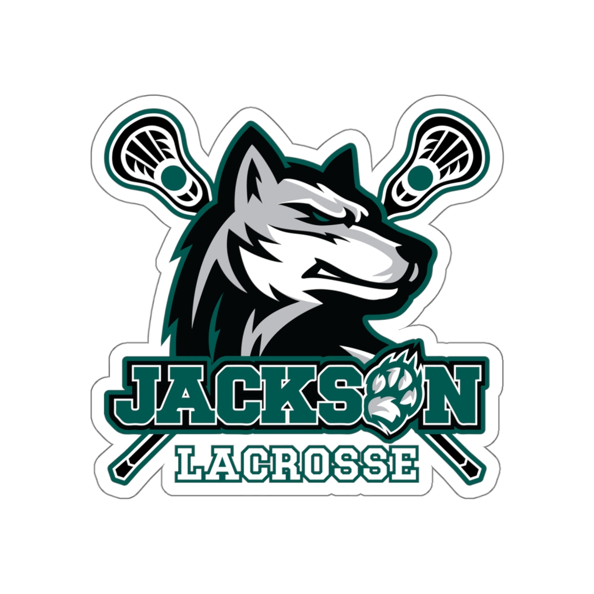 Jackson HS Die Cut Stickers