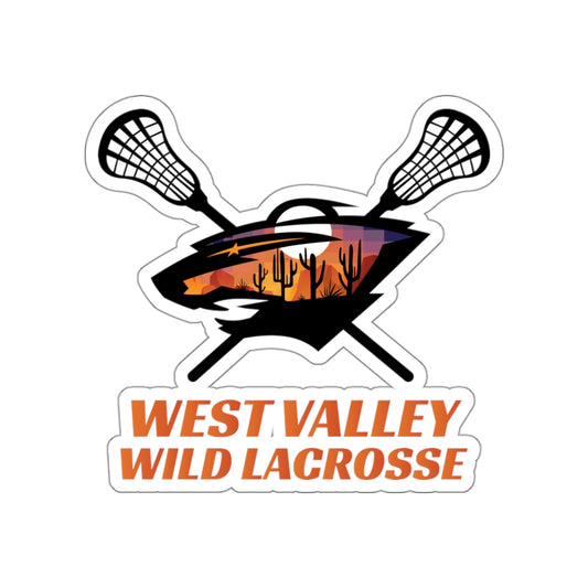 WVW Lacrosse Die-Cut Stickers