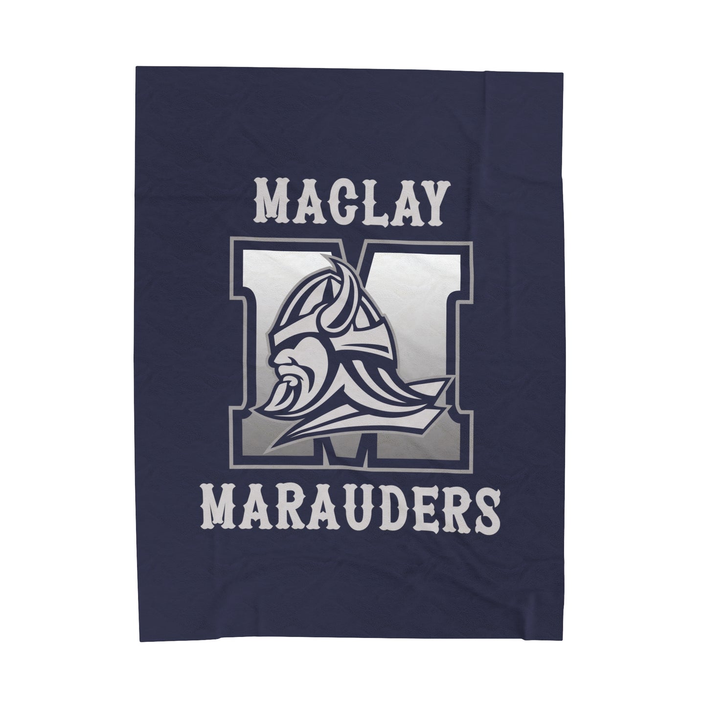 Maclay Lacrosse Velveteen Plush Blanket (60" x 80")