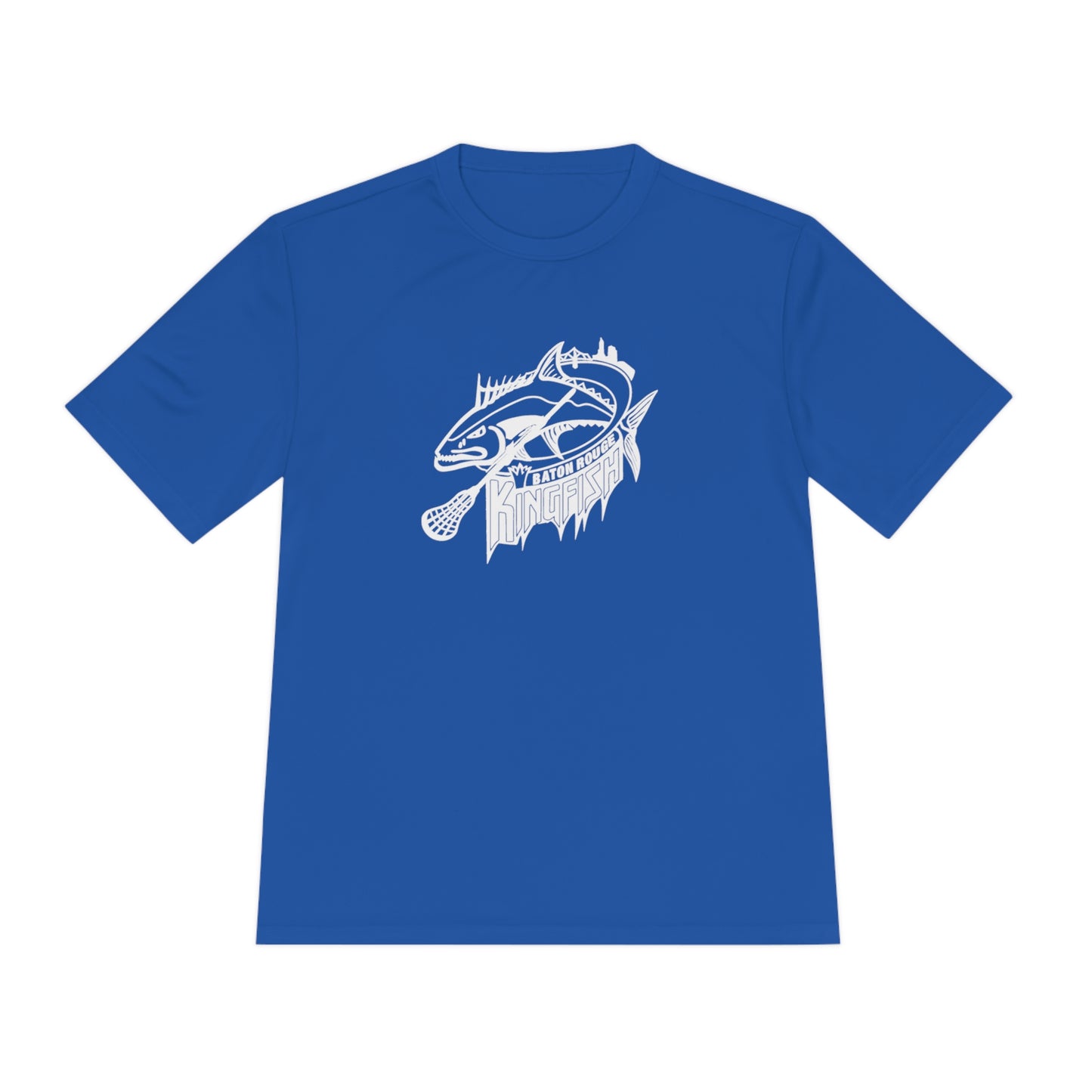 Adult Kingfish Lacrosse Moisture Wicking Tee