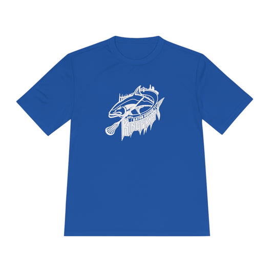 Adult Kingfish Lacrosse Moisture Wicking Tee