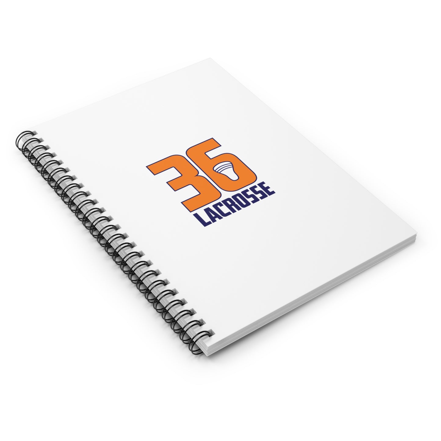 Team36 Lacrosse Spiral Notebook - Ruled Line (8" x 6")