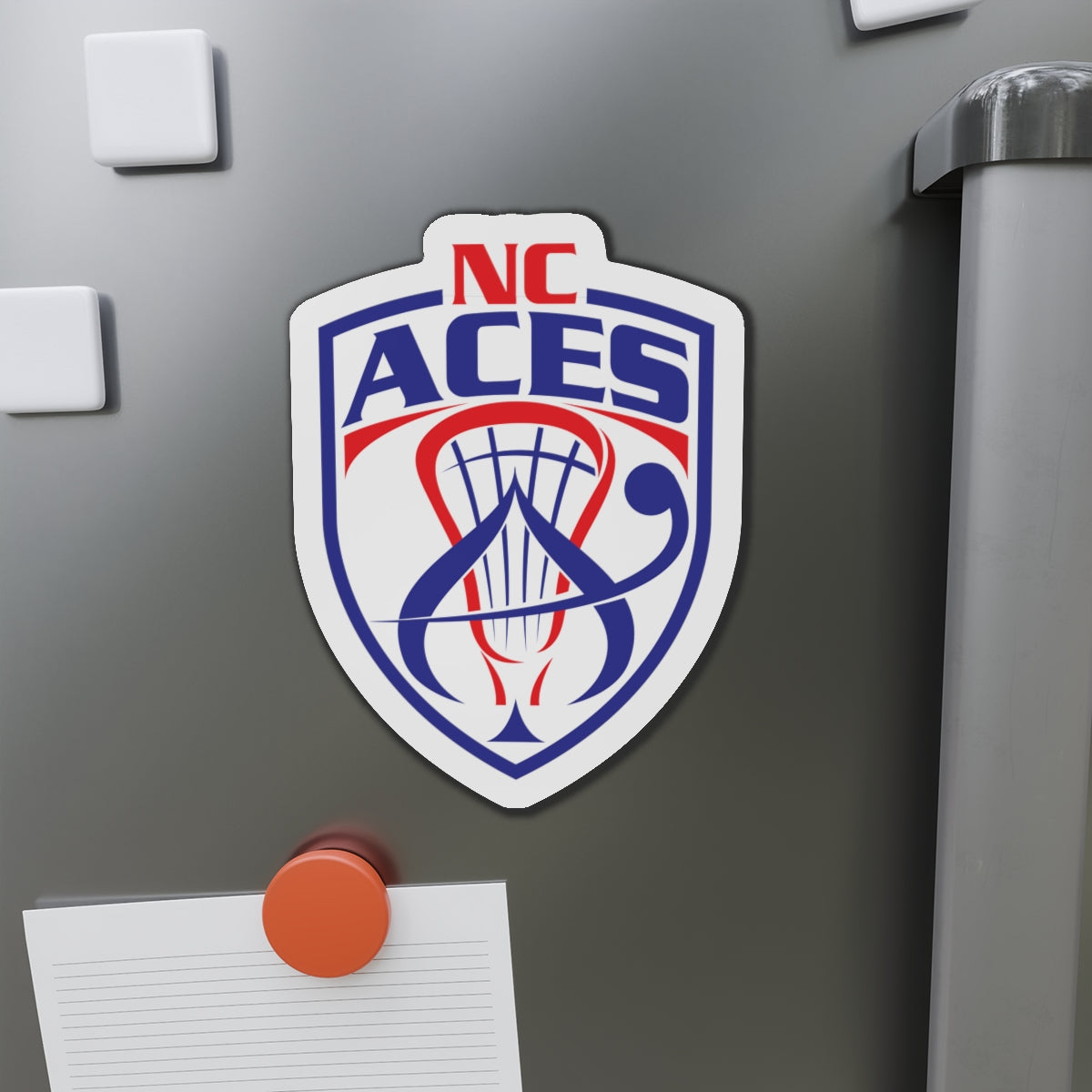NC Aces Die-Cut Magnet