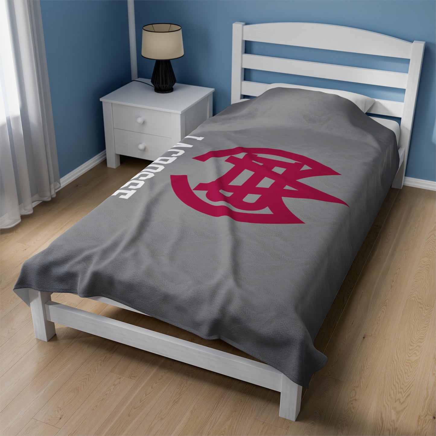 MBA Lacrosse Velveteen Plush Blanket (60" x 80")