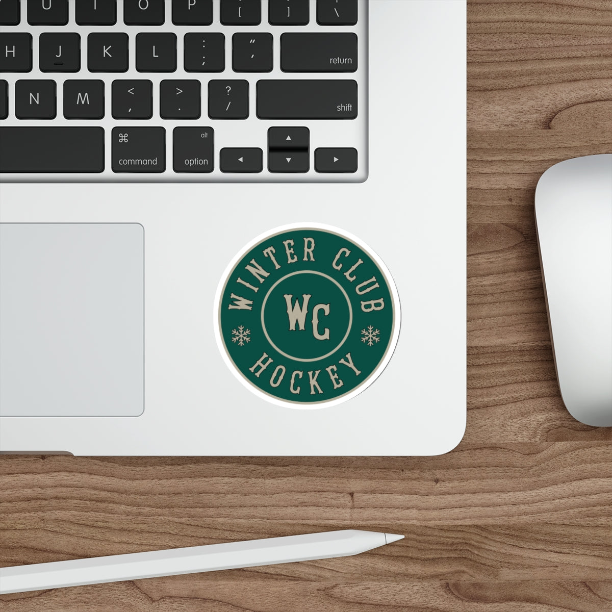 Winter Club Die-Cut Sticker
