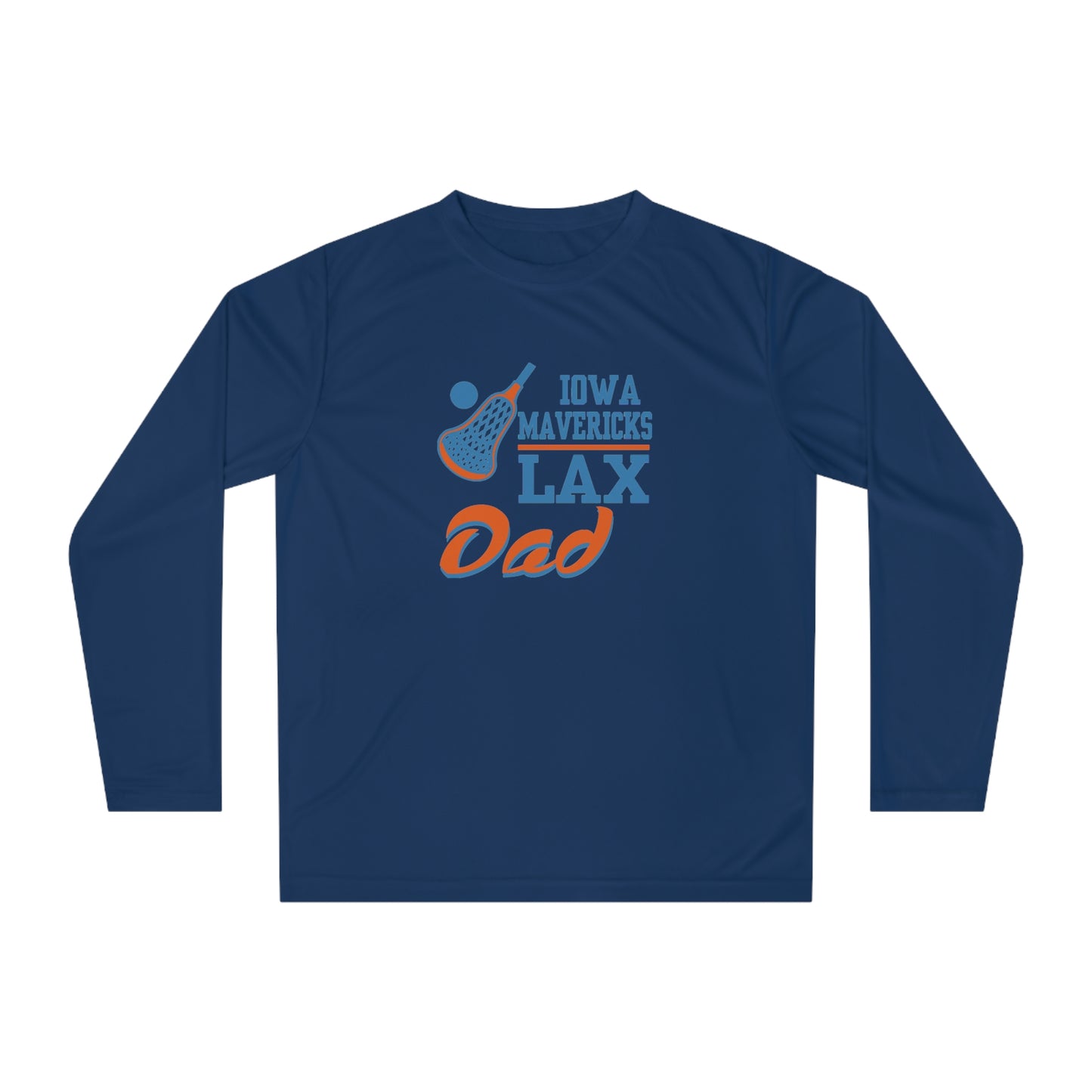 Adult Iowa Mavericks Team 365 Performance Long Sleeve Shirt