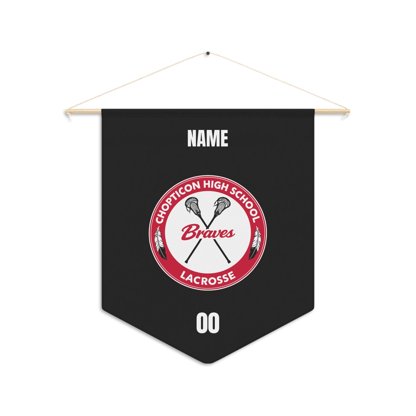 Personalizable - Chopticon Lacrosse Pennant