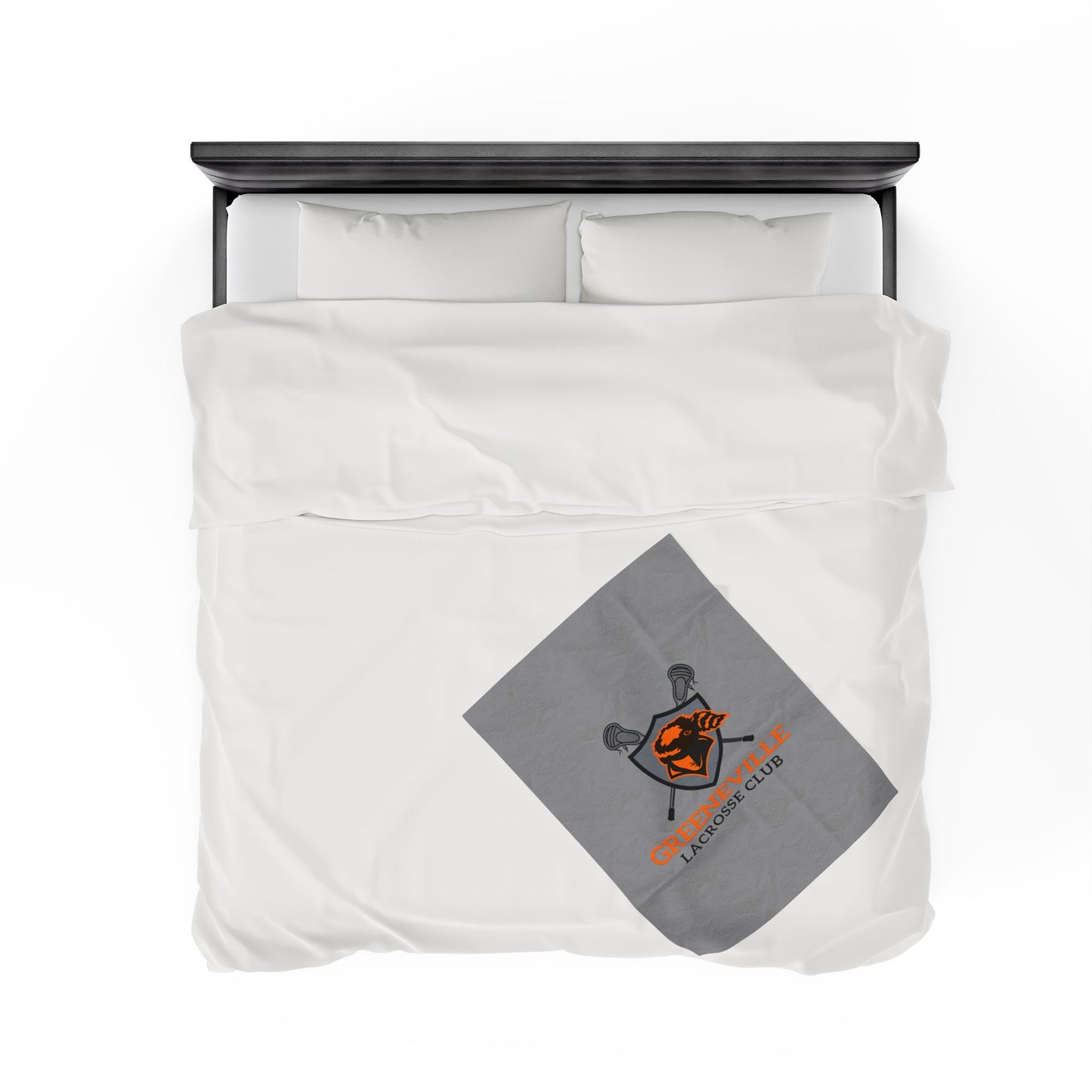 Greeneville Lacrosse Velveteen Plush Blanket