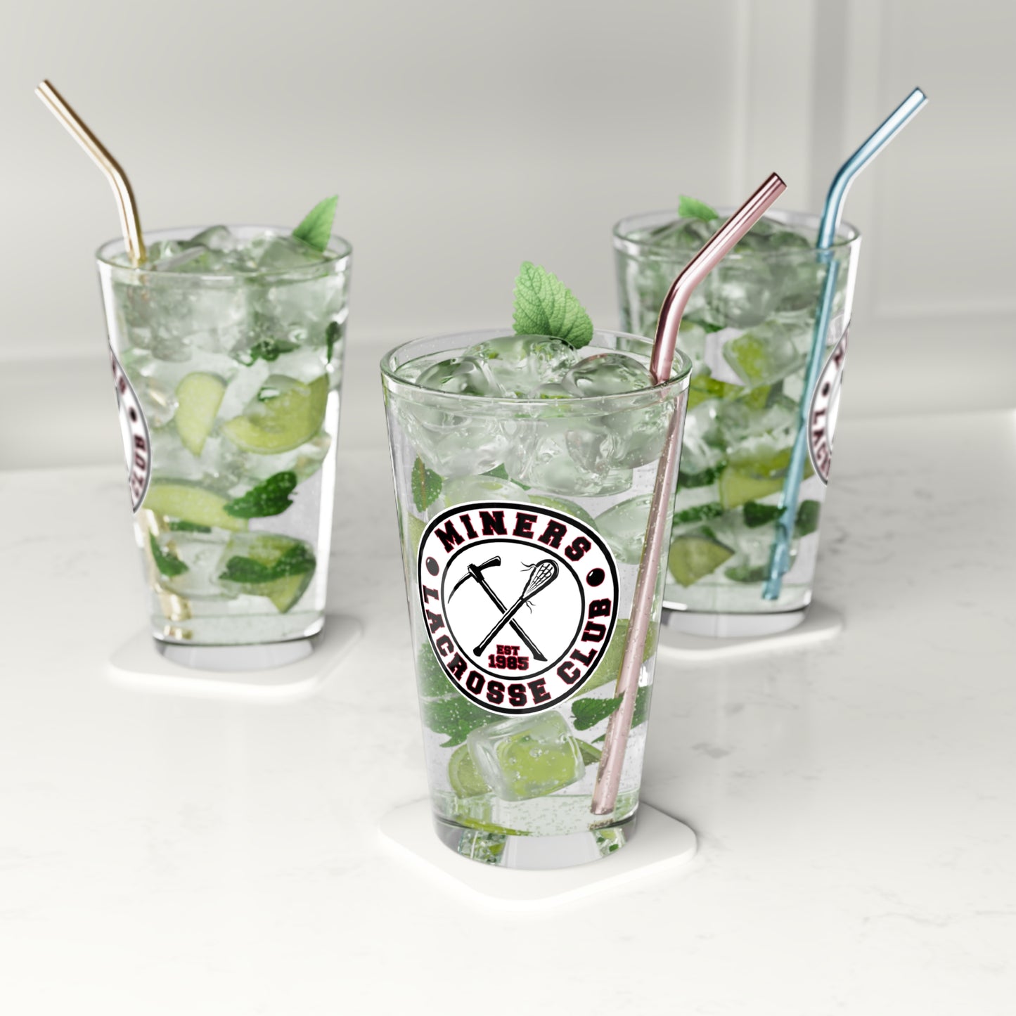 Edmonton Miners Pint Glass
