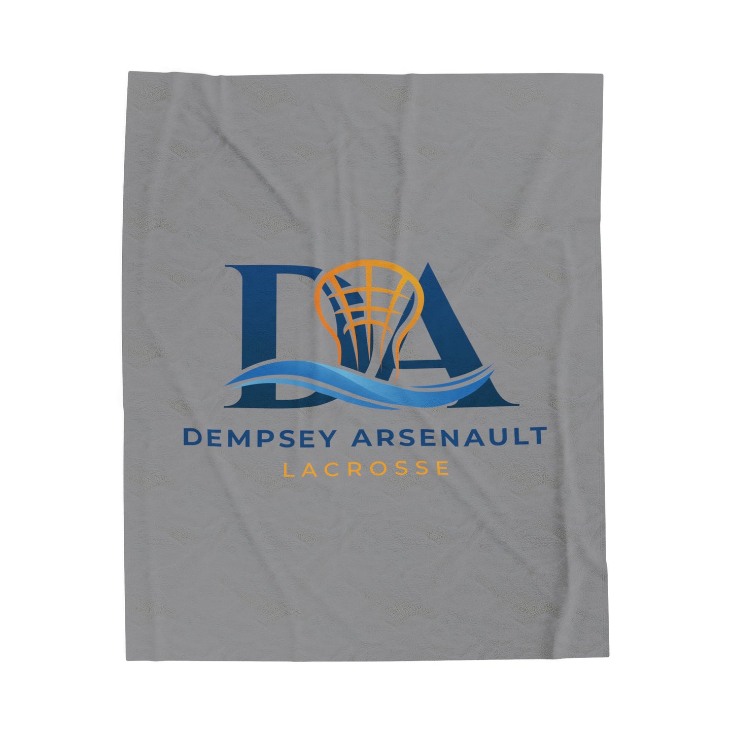 Dempsey Arsenault Lacrosse Velveteen Plush Blanket