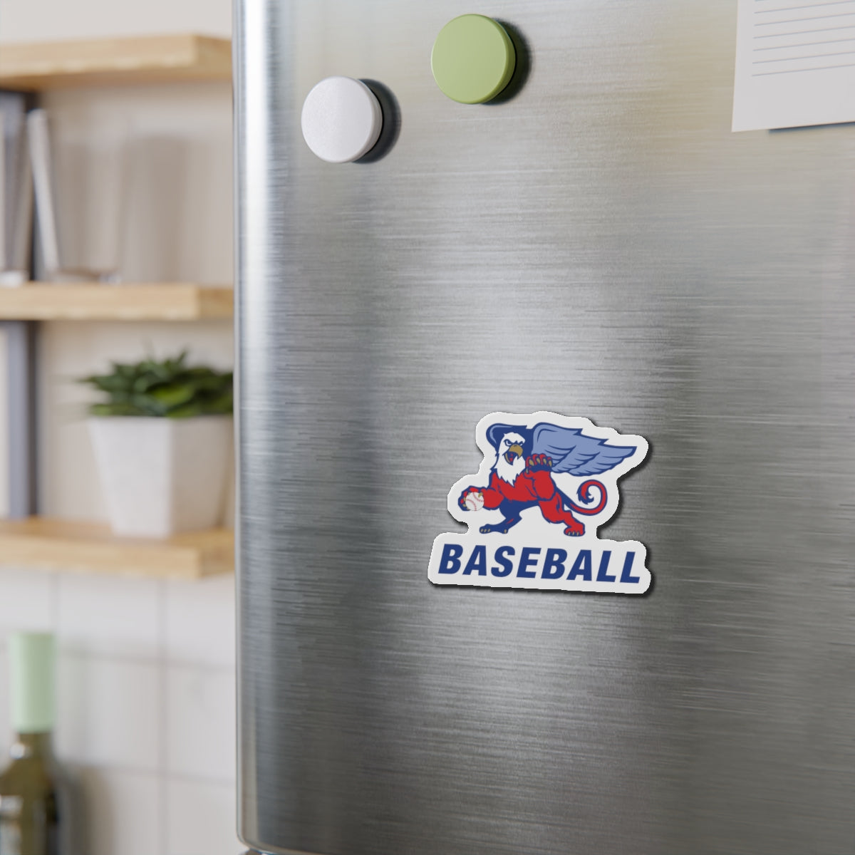 Los Alamitos High School Baseball Die-Cut Magnet