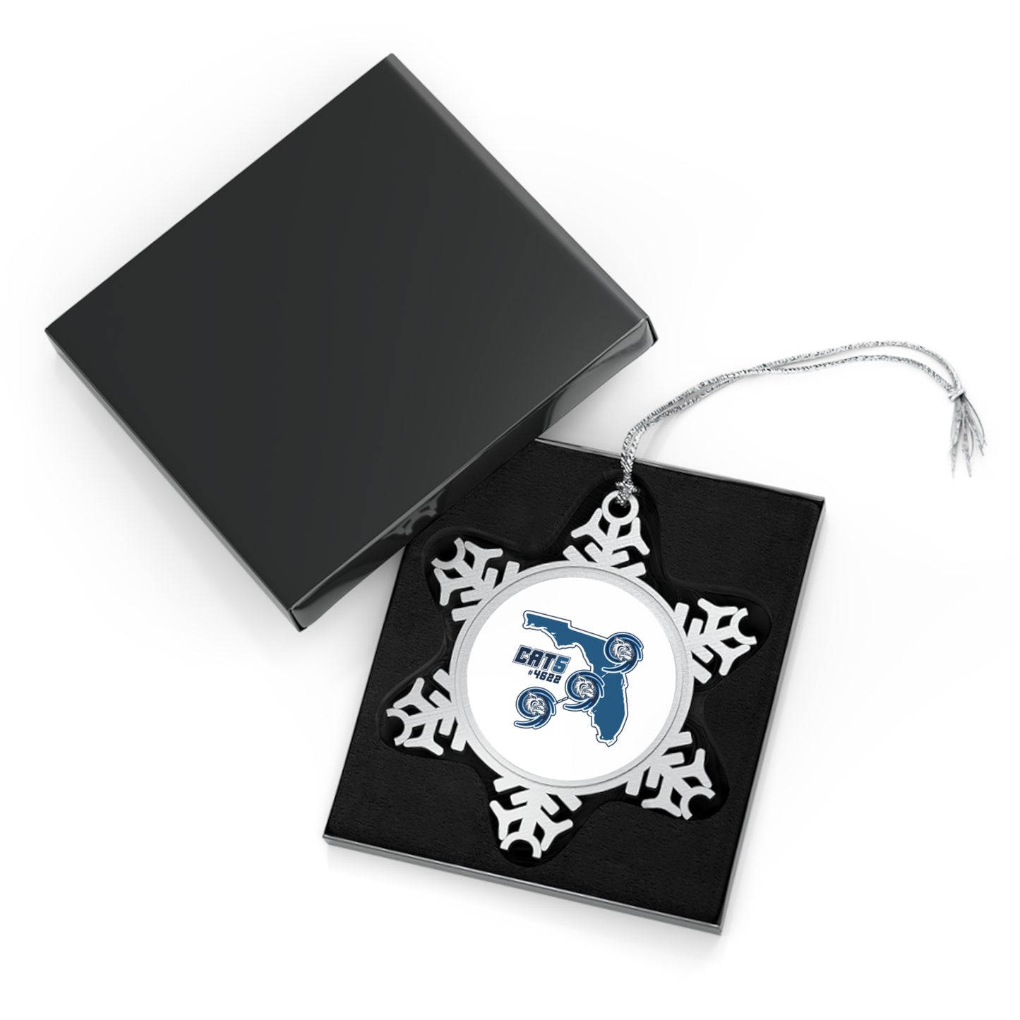 Academy at the Lakes Pewter Snowflake Ornament