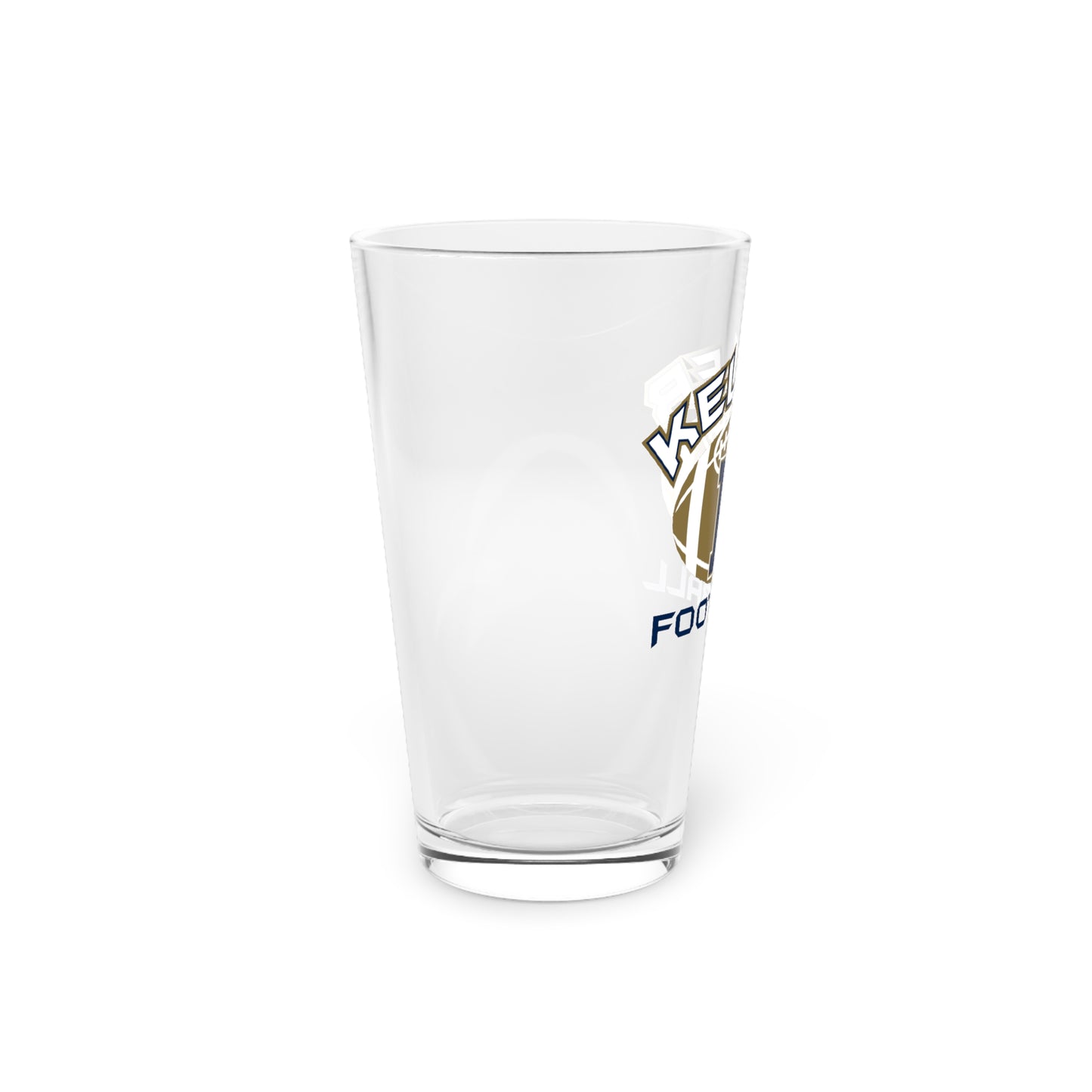 Keller Football Pint Glass