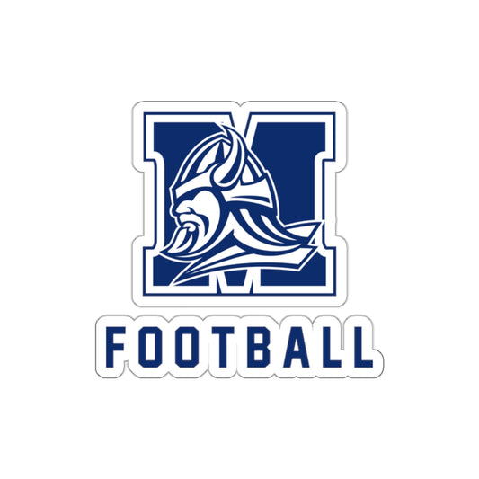 Maclay Football Die Cut Stickers