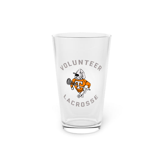 Tennessee Lacrosse Pint Glass (16oz)