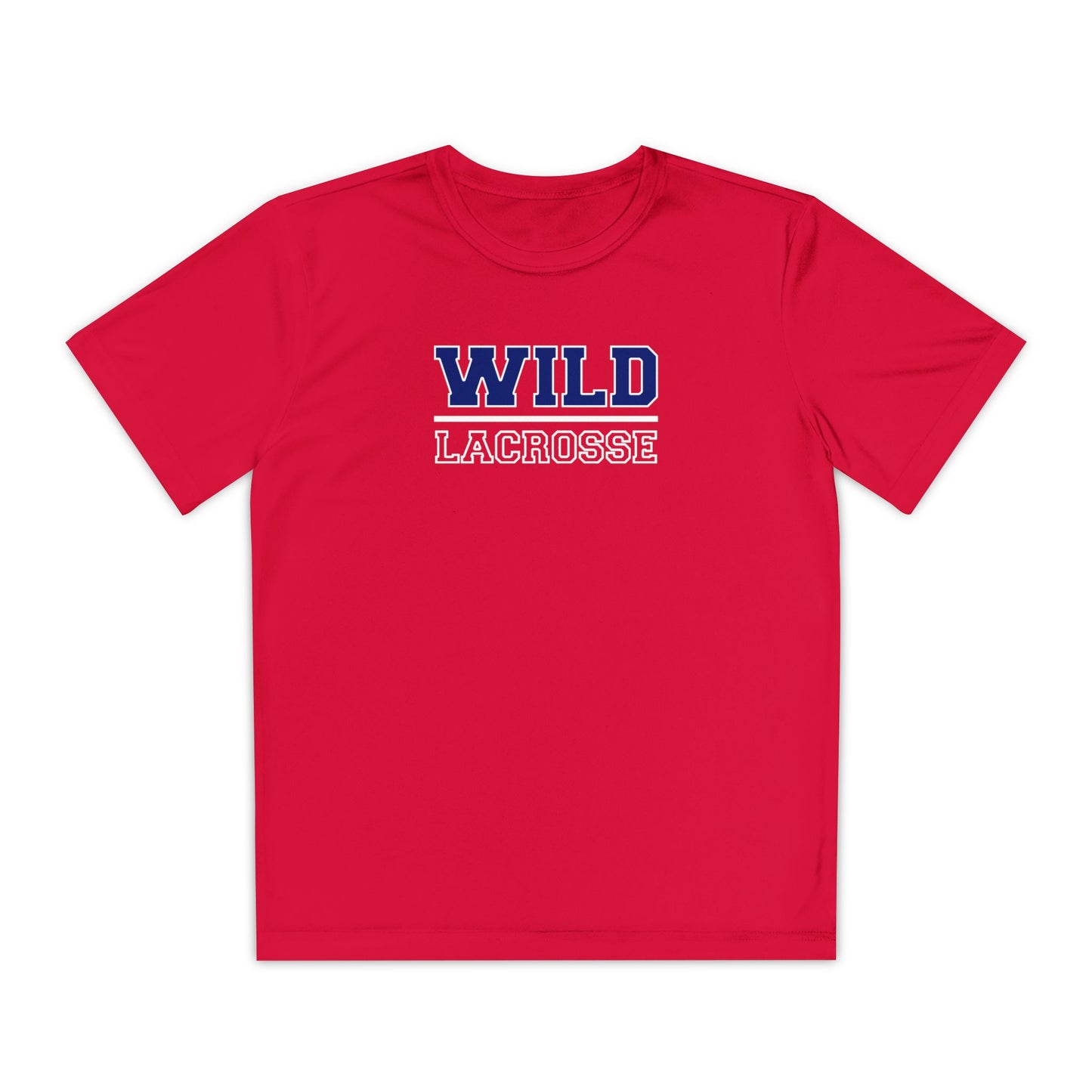 Youth Missoula Wild Lacrosse Sport-Tek Performance Tee