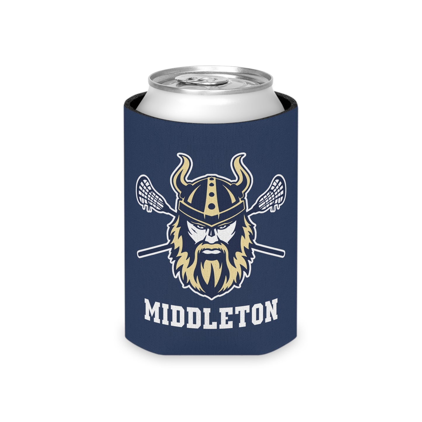 Middleton Vikings Lacrosse Can Cooler (3-Pack)