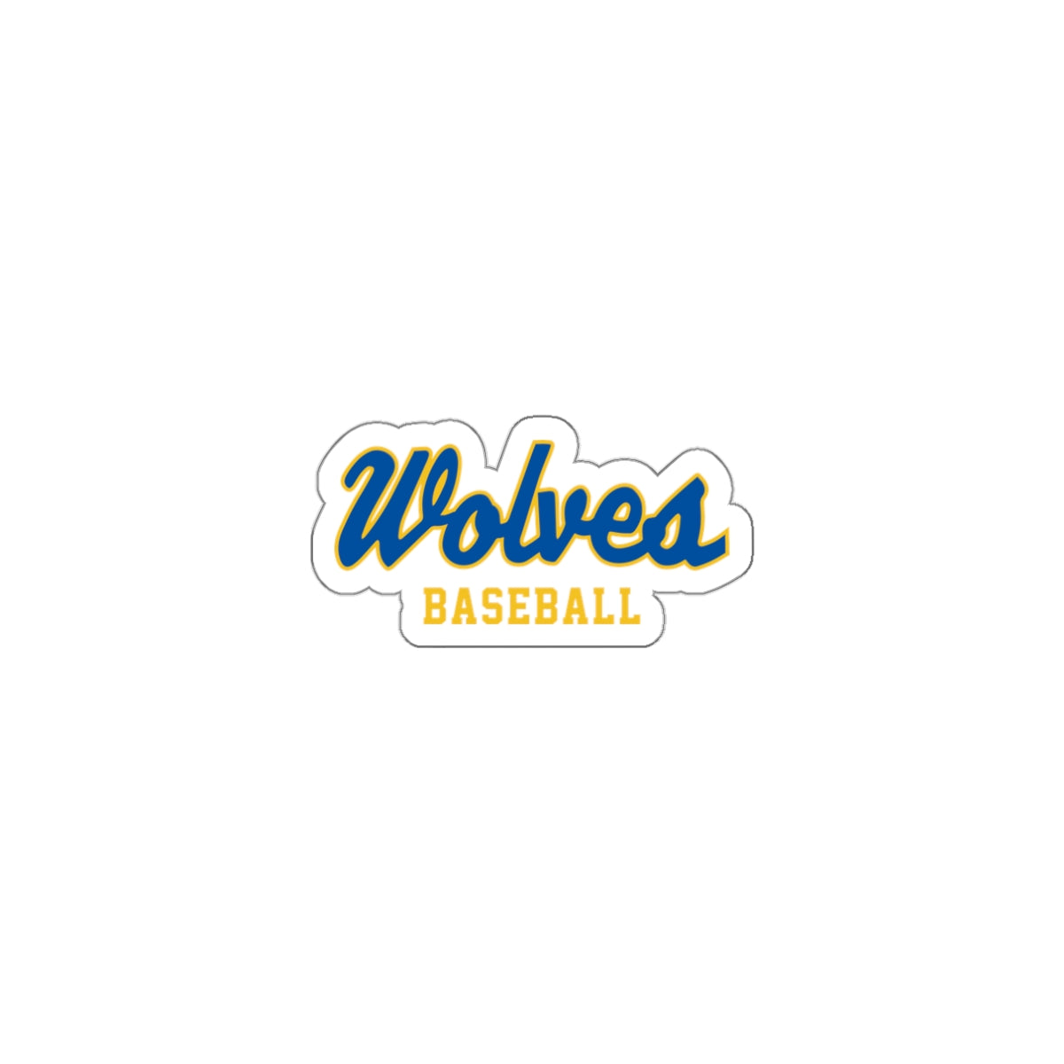 St. Paul's Baseball Club Die-Cut Sticker