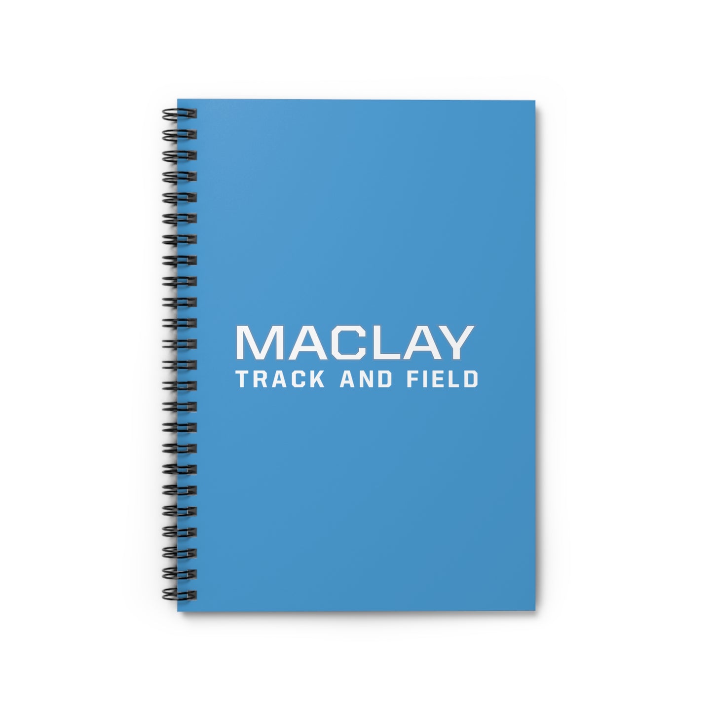 Maclay Track & Field Spiral Notebook - Ruled Line (8" x 6")