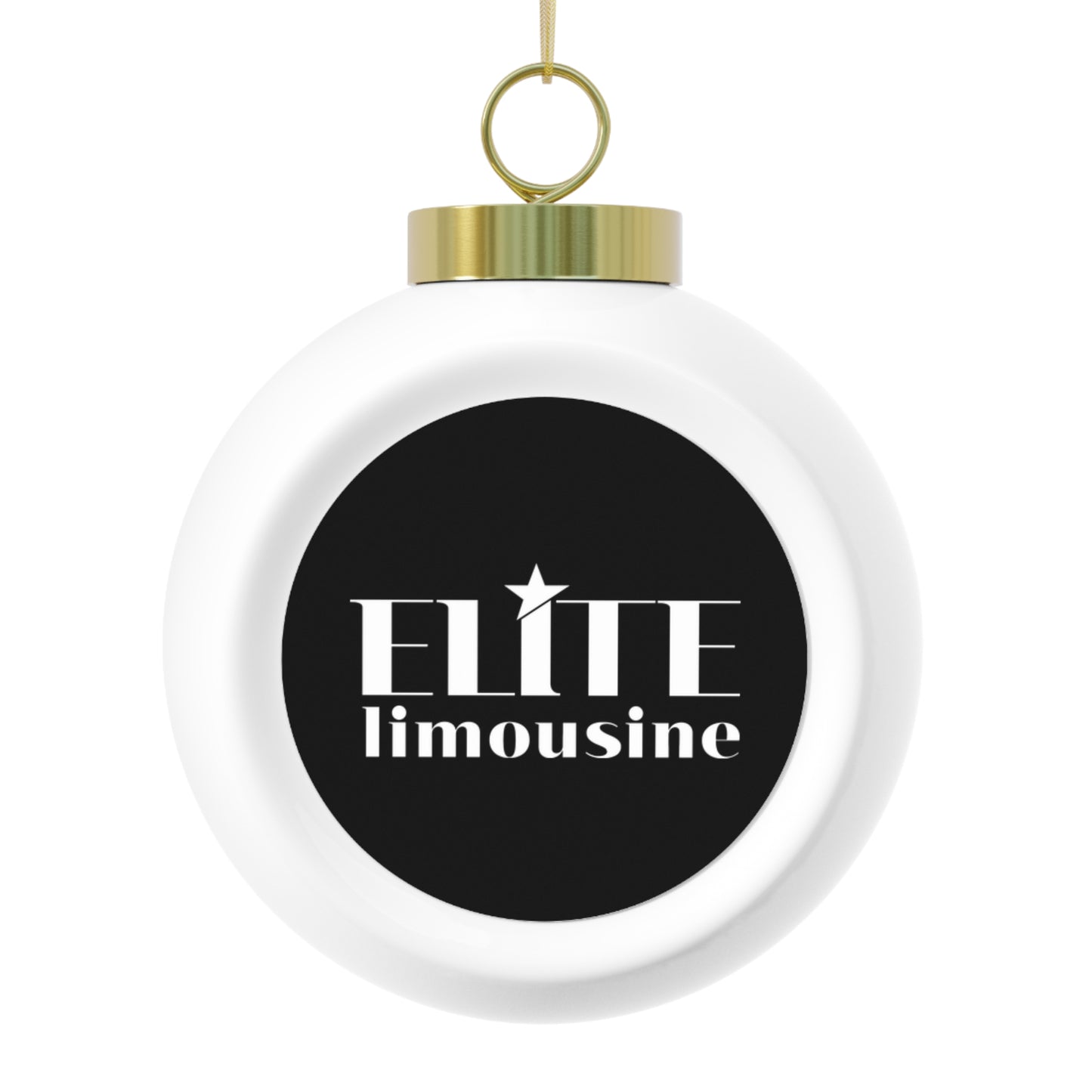 Elite Limo Christmas Ball Ornament
