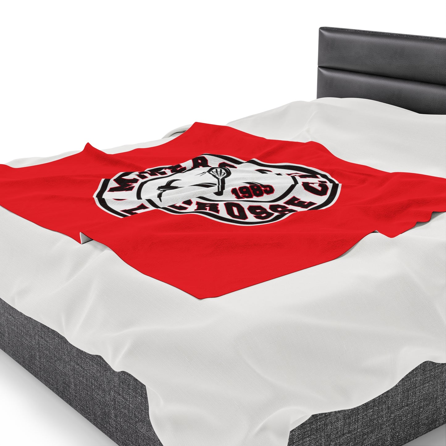 Edmonton Miners Velveteen Plush Blanket