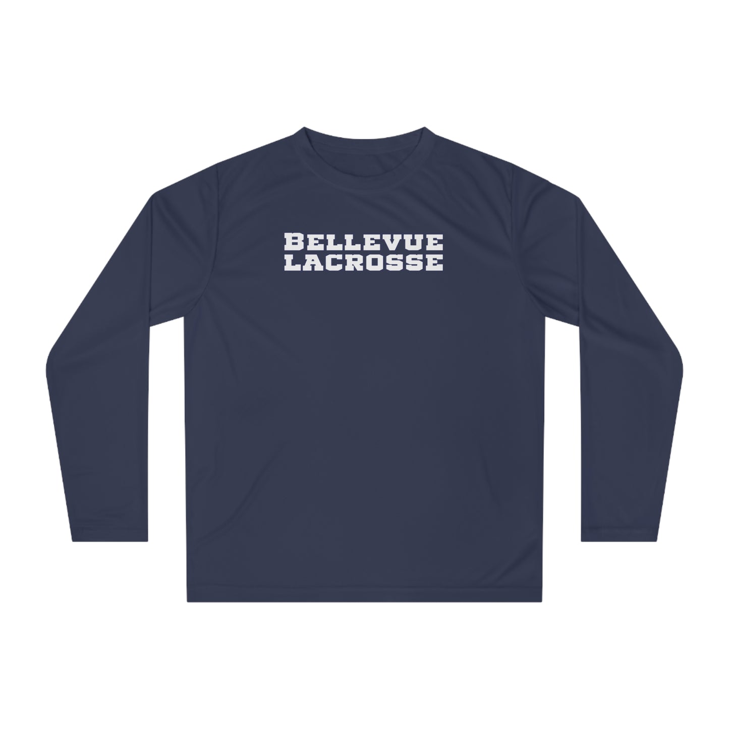 Adult Bellevue Lacrosse Team 365 Performance Long Sleeve Shirt