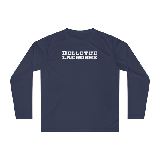 Adult Bellevue Lacrosse Team 365 Performance Long Sleeve Shirt