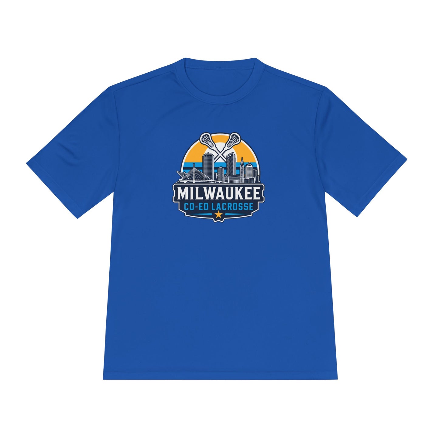 Adult Milwaukee Coed Lacrosse Club Sport-Tek Performance Shirt