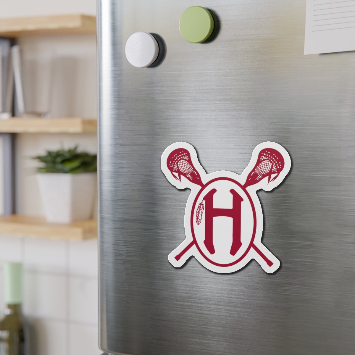 Hoboken Lacrosse Magnet