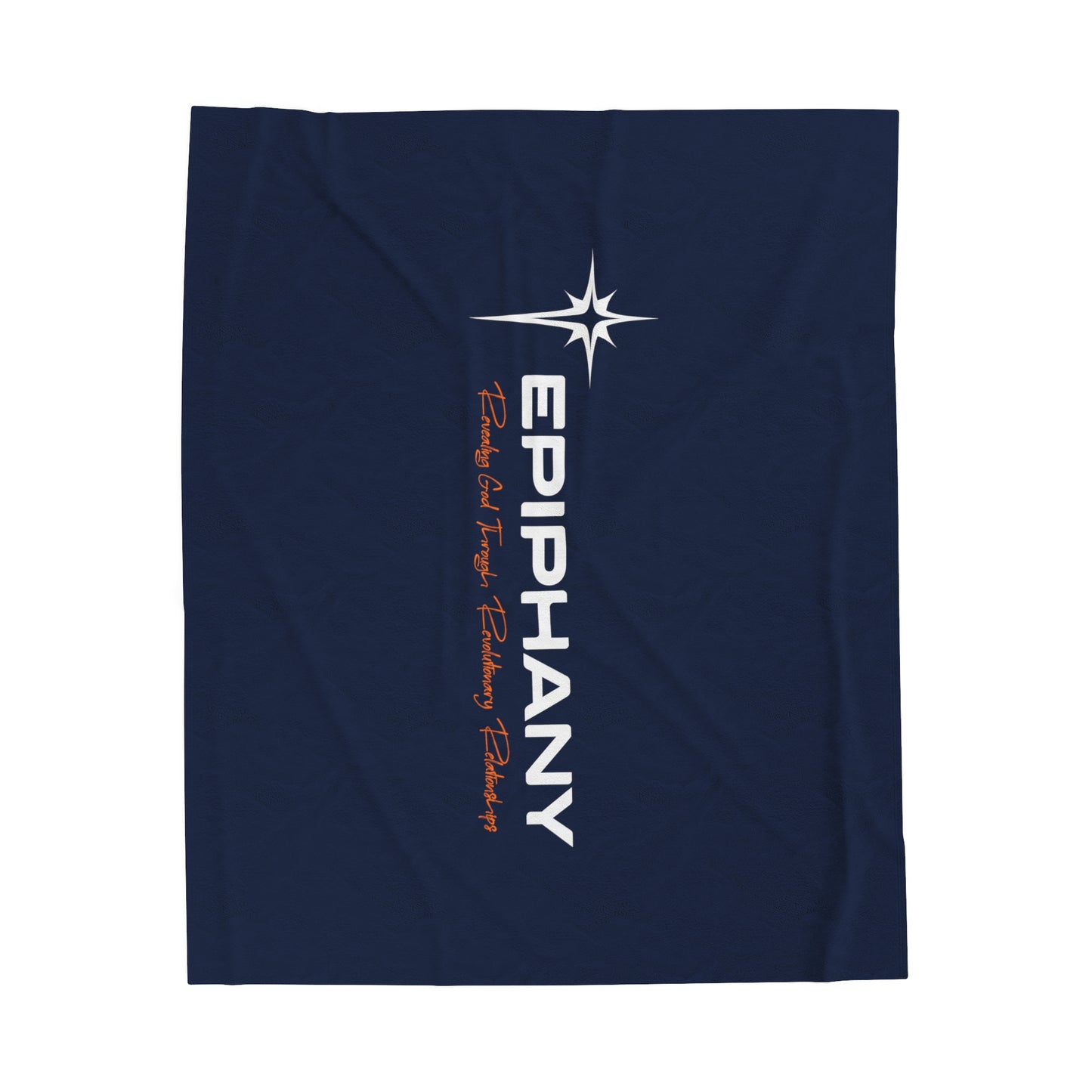 Epiphany Lutheran Church Velveteen Plush Blanket