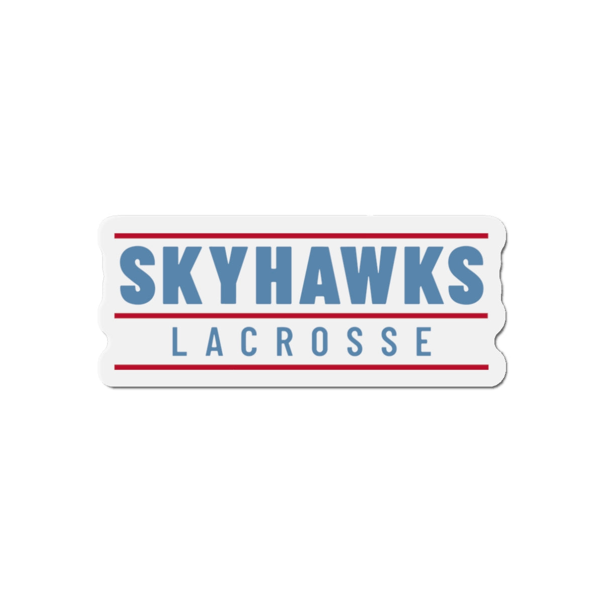 Crystal City Skyhawks Die-Cut Magnet