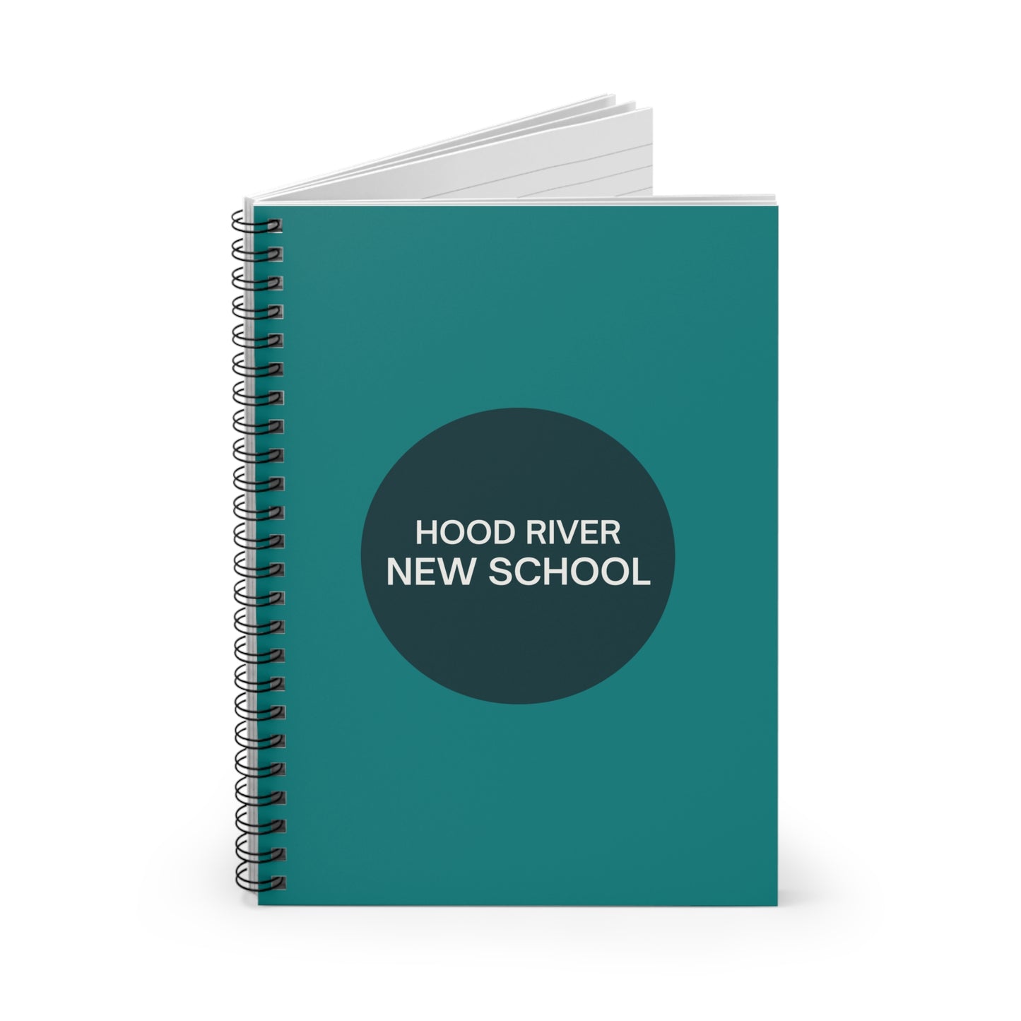 Hood River New School Spiral Notebook - Ruled Line
