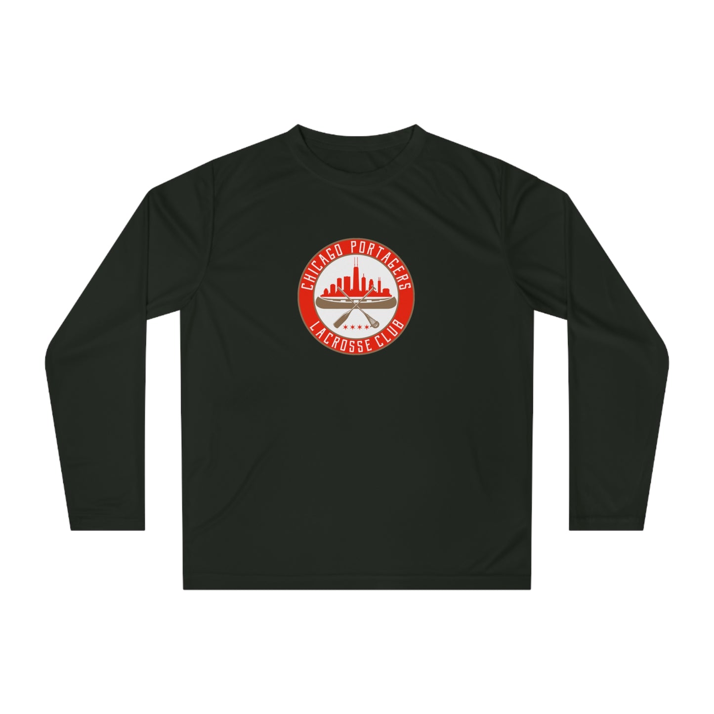 Adult Chicago Portagers Team 365 Performance Long Sleeve Shirt