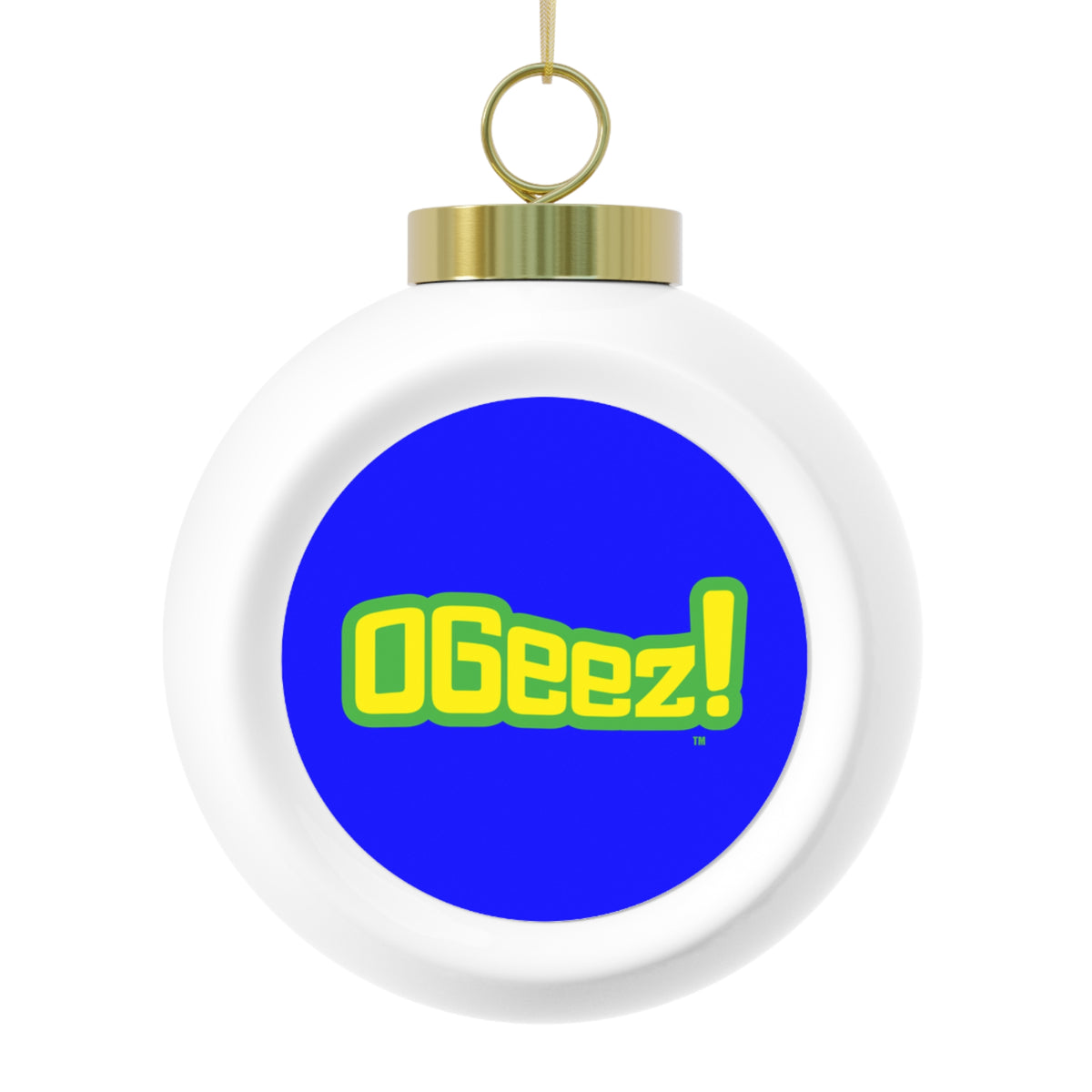 OGeez Christmas Ball Ornament