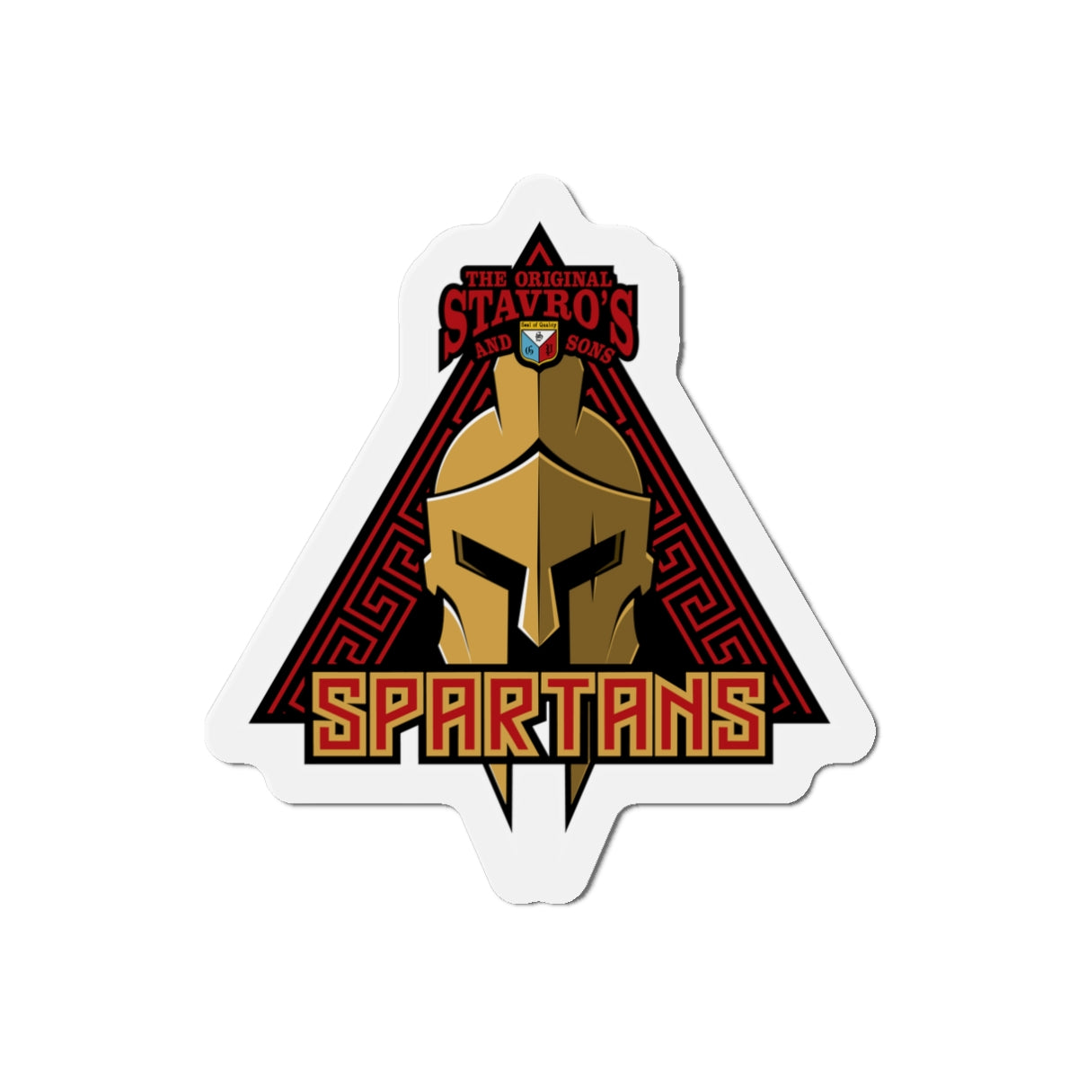 Spartans Die-Cut Magnet