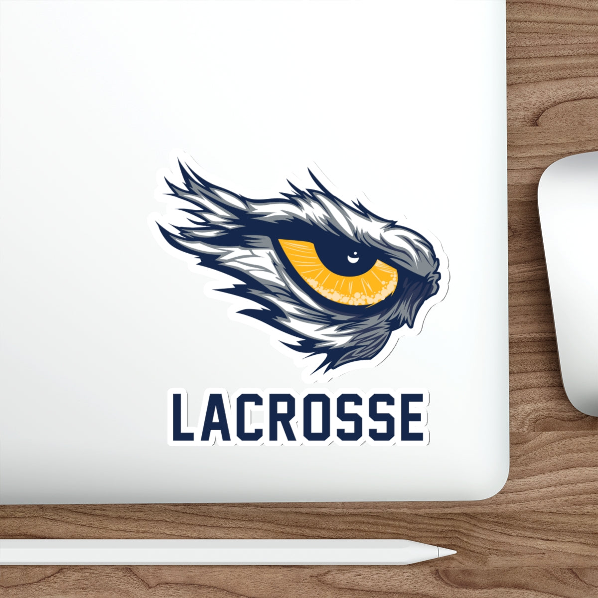 Seymour Lacrosse Die-Cut Stickers