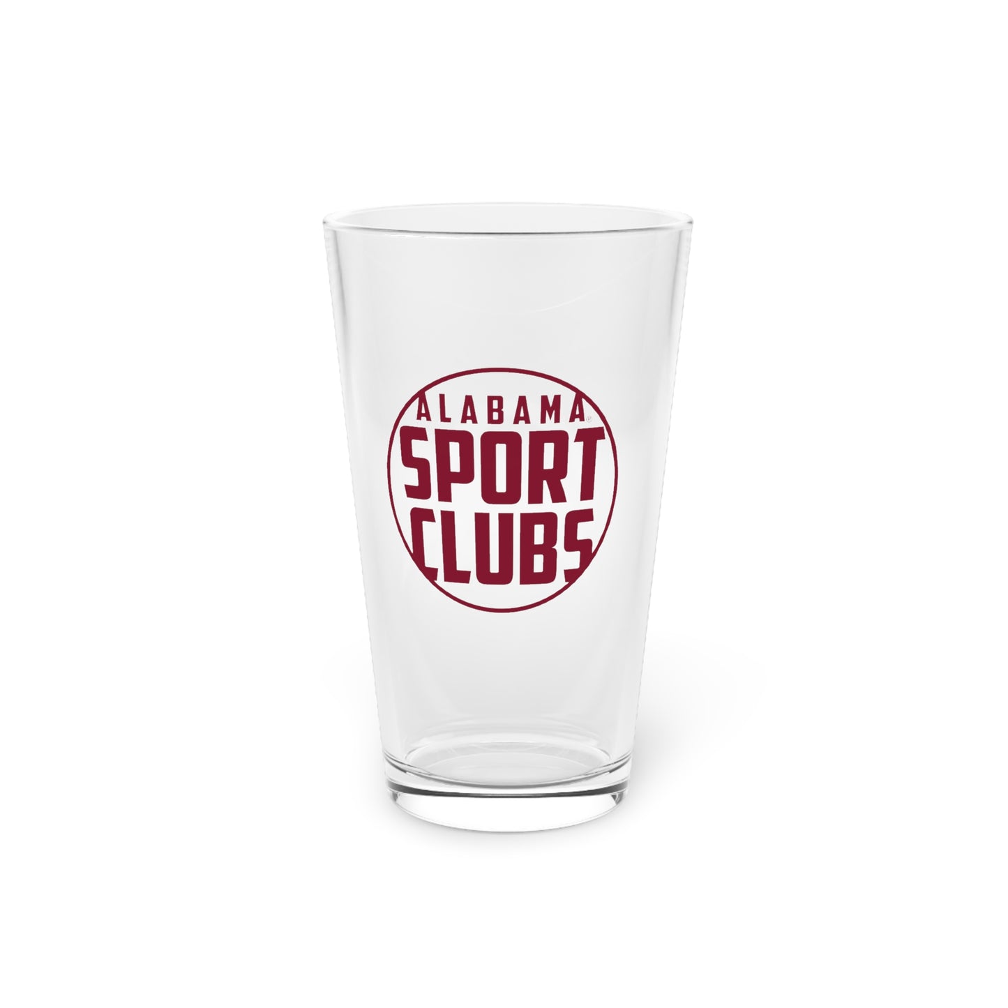 Alabama Lacrosse Club Pint Glass (16oz)
