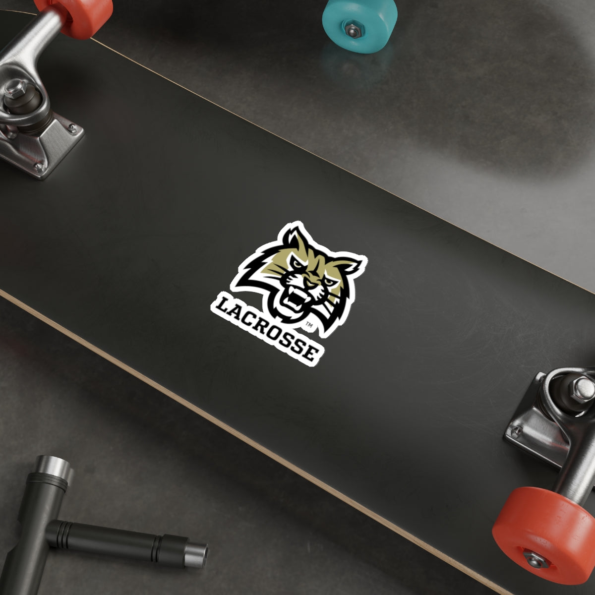 Buchholz Lacrosse Die-Cut Sticker