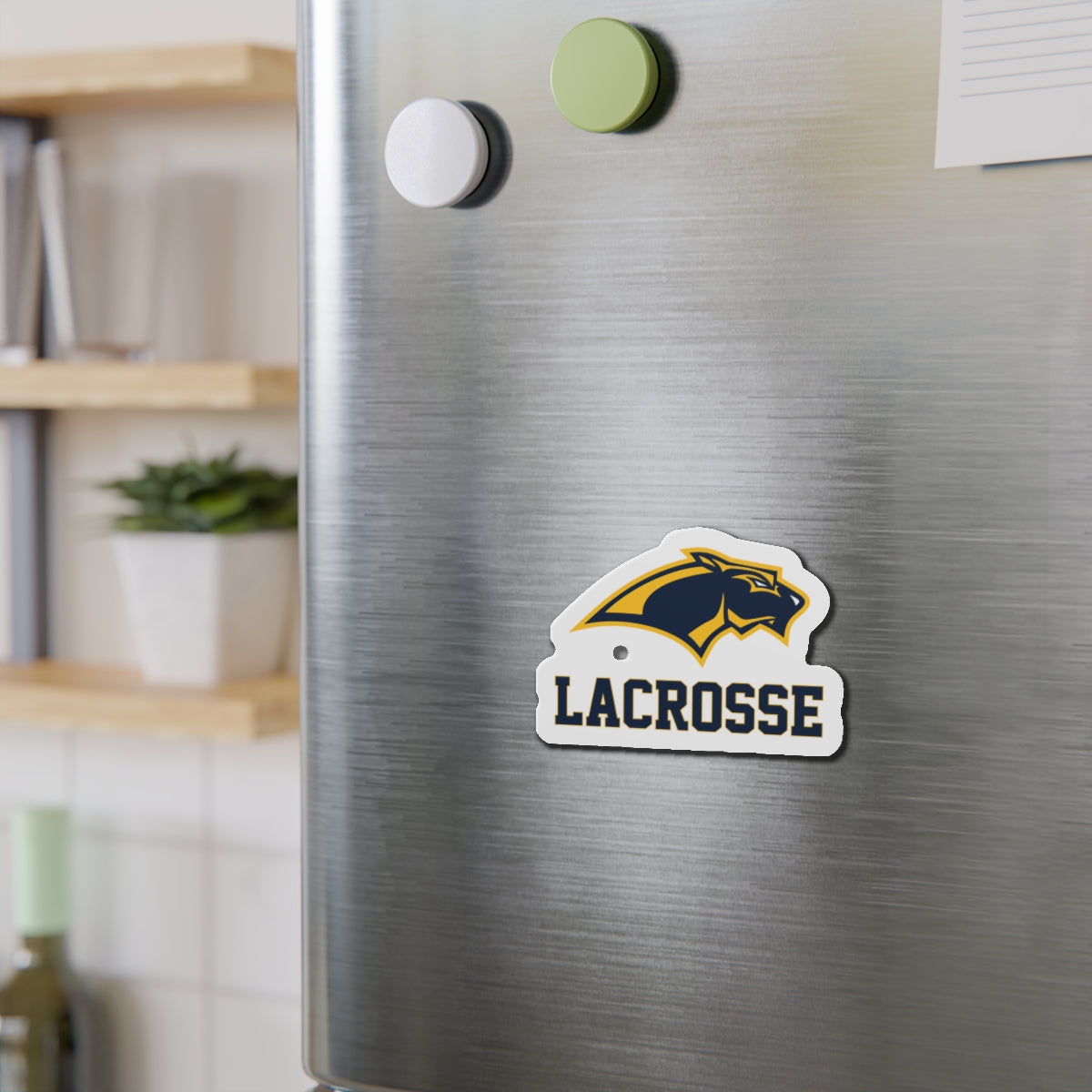 PJP Boy Lacrosse Die-Cut Magnet
