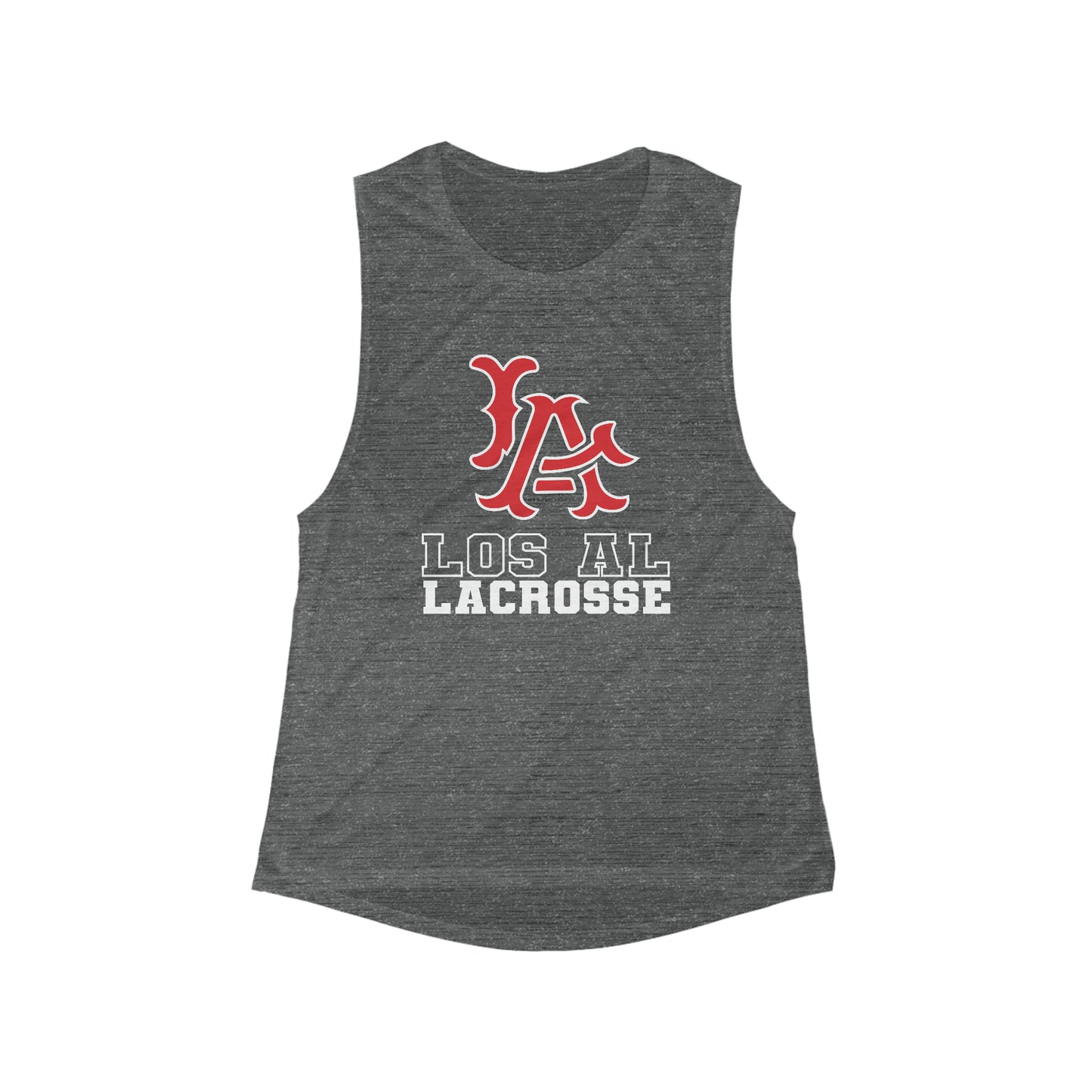 Women's Los Al Lacrosse Bella + Canvas Flowy Scoop Sport Tank