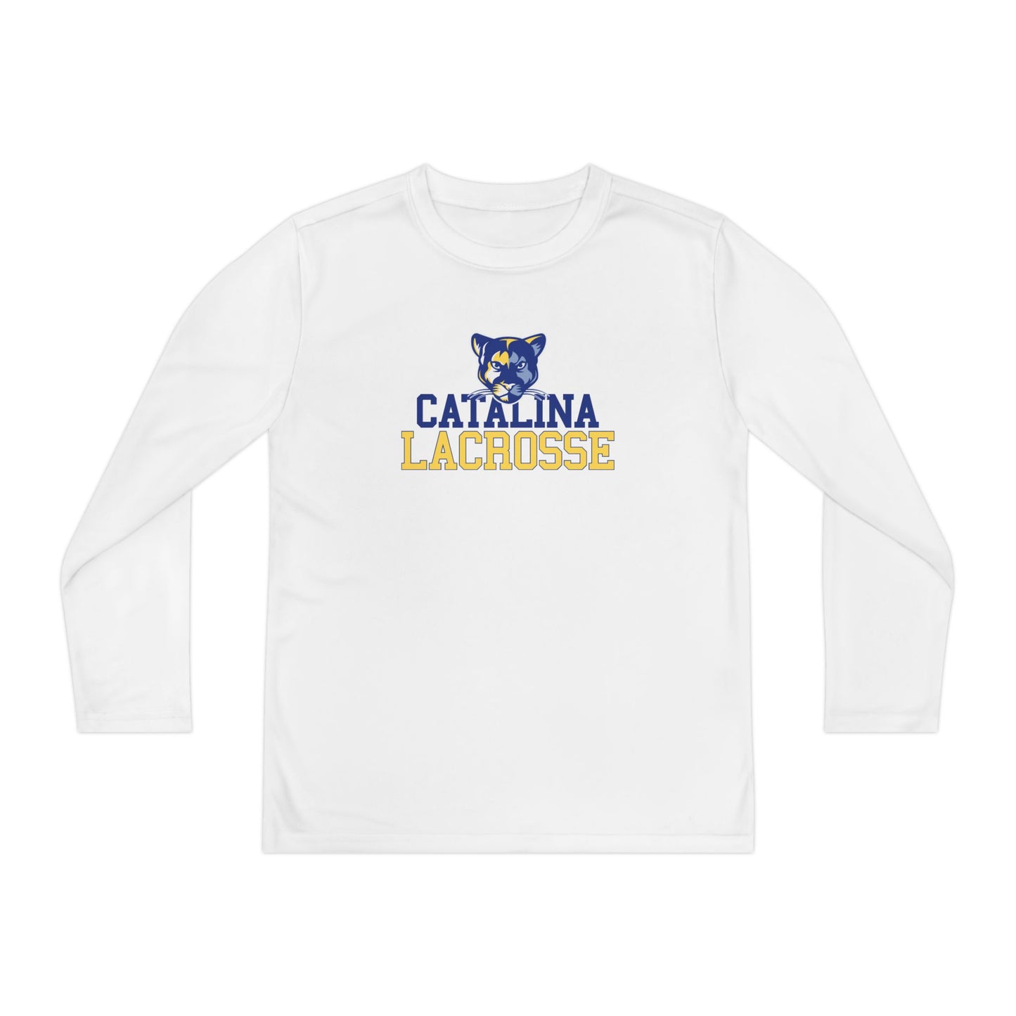 Youth Catalina Lacrosse Sport-Tek Performance Long Sleeve Shirt