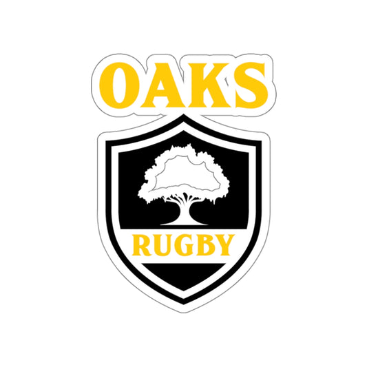 Oaks Rugby Die-Cut Sticker