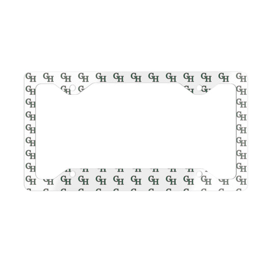 GHHS Metal License Plate Frame