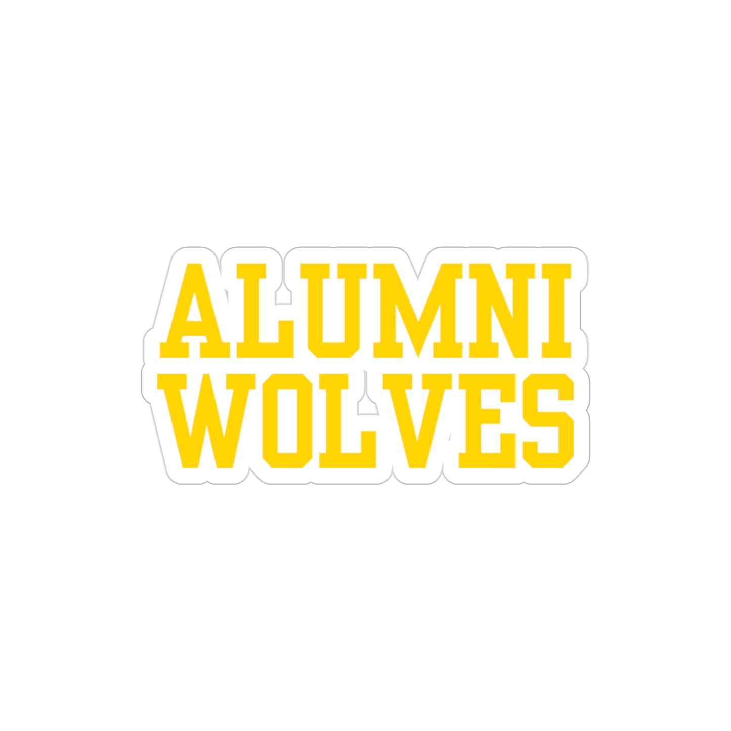 Saint Paul's School Transparent Die-Cut Outdoor Sticker