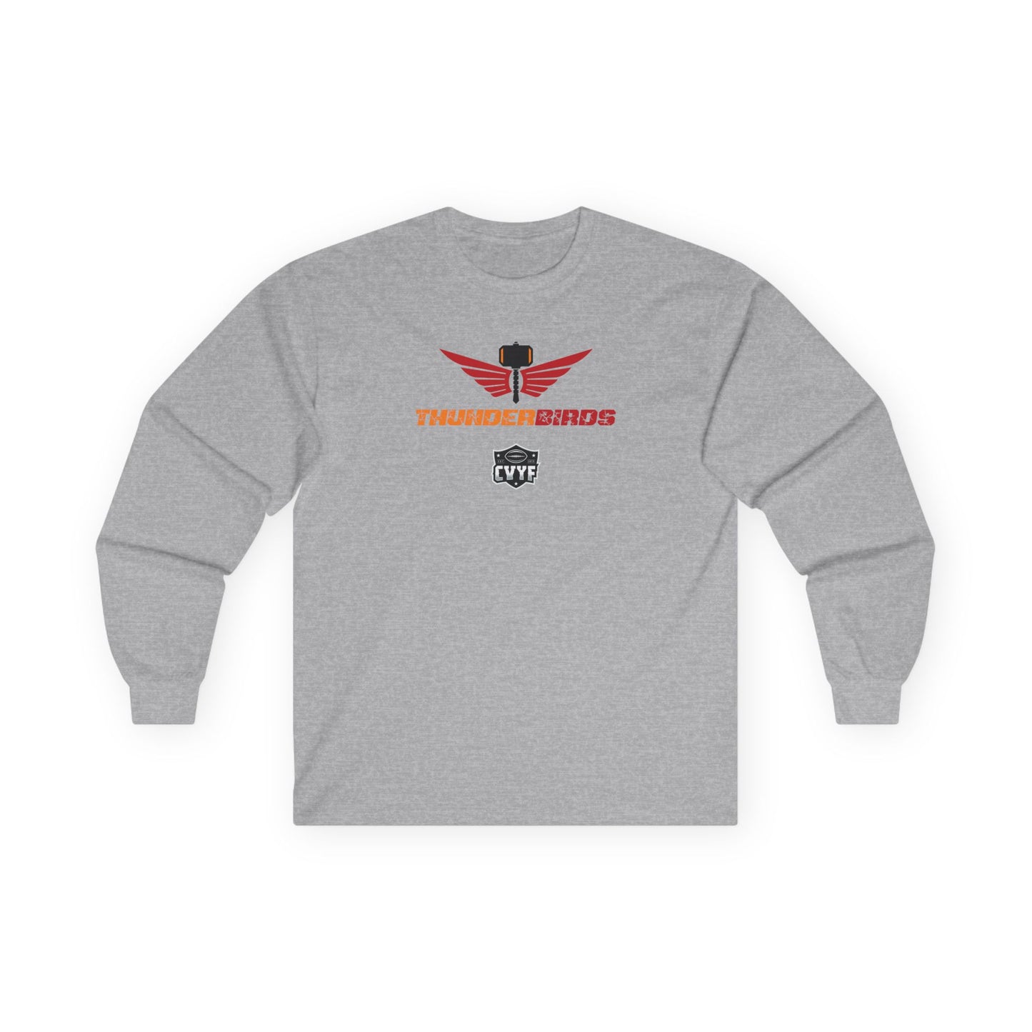 Adult Thunderbirds Gildan Ultra Cotton Long Sleeve